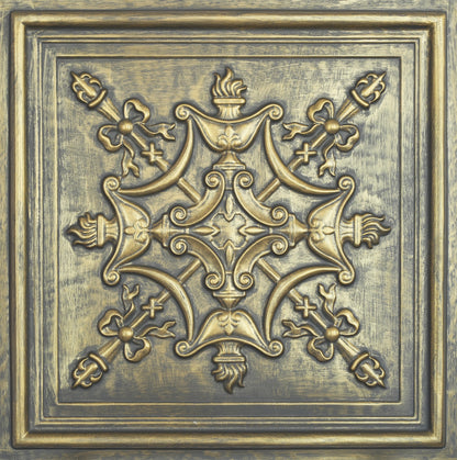 10Pcs Antique Ceiling Tiles for Premium Hotels, Mansions, Villas and Classic Dining Rooms PL07