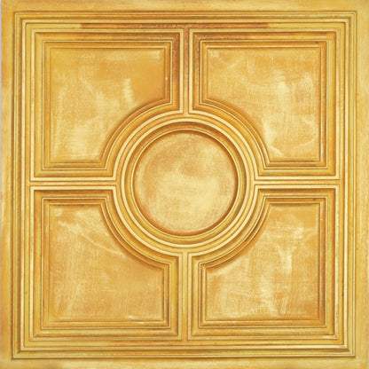 10tiles/lot Aged Decorative Ceiling Panels for Rustic Inns, Guesthouses and Boutique Hotels PL37