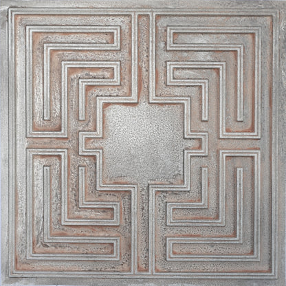 10tiles/lot Antique-Style Ceiling Tiles for Boutique Hotels, Inns, Villas and Heritage Rooms PL25