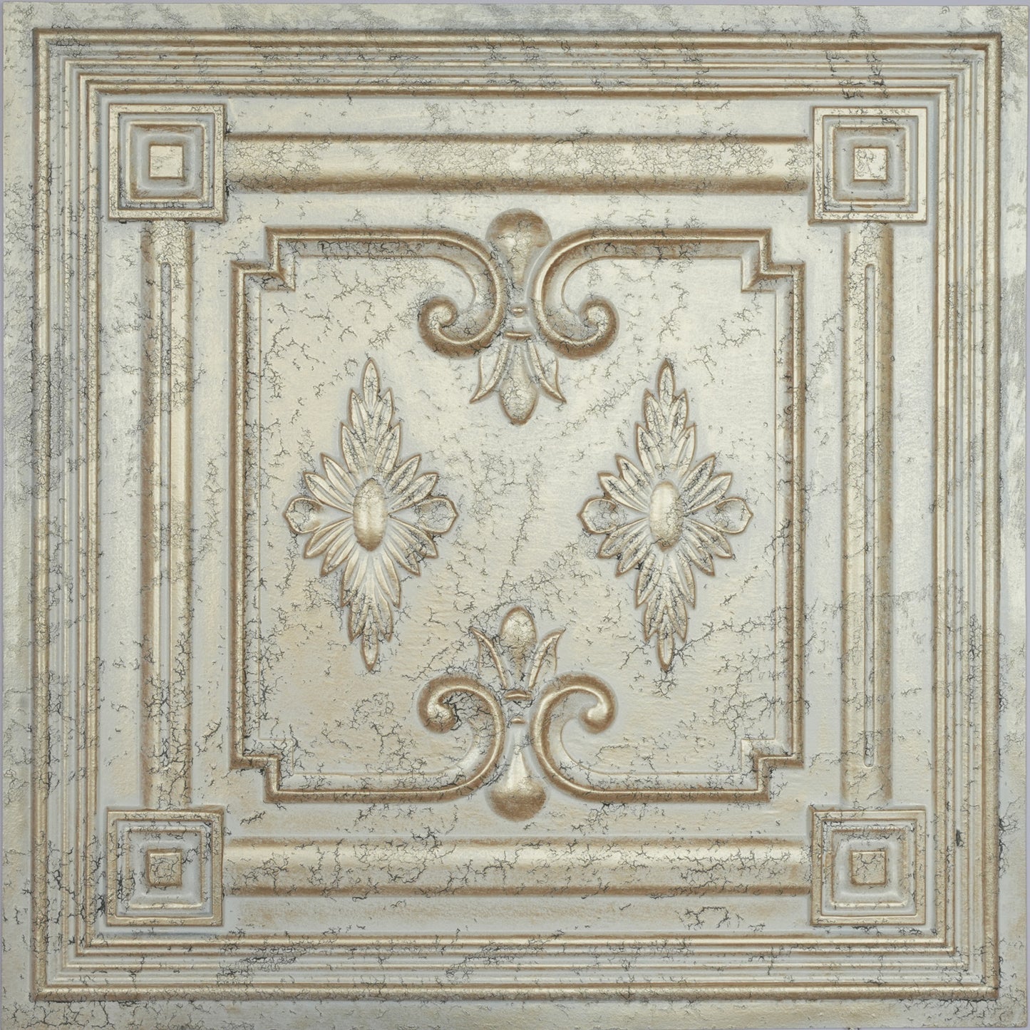 10tiles/lot Vintage Ceiling Panels for Book Bars, Art Cafés and Boutique Retail Shops PL63