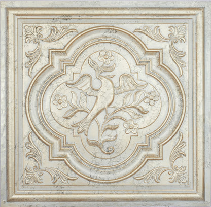 10tiles/lot Embossed Ceiling Tiles for Elegant Restaurants, Coffee Shops and Contemporary Bedrooms PL39