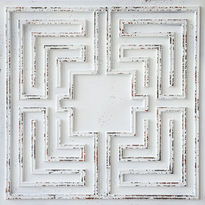 10tiles/lot Antique-Style Ceiling Tiles for Boutique Hotels, Inns, Villas and Heritage Rooms PL25