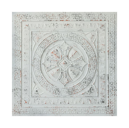 10Pcs Pressed Faux Tin Ceiling Tiles for Heritage Bars, Vintage Restaurants and Boutique Hotels PL01