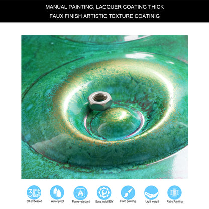 10tiles/lot DIY Faux Metal Ceiling Tile Panels for Café Bars, Studios and Artistic Interiors PLM102