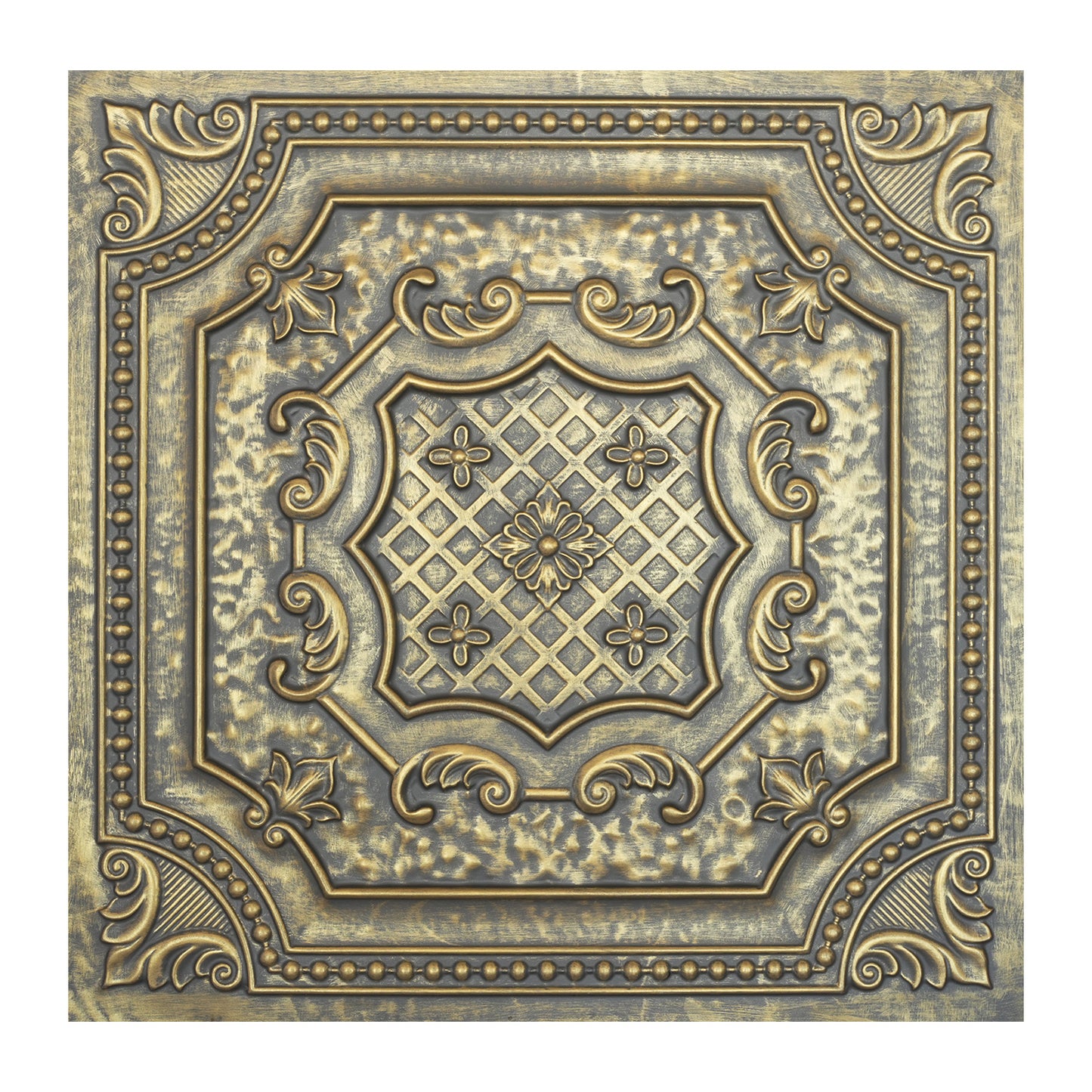 10Pcs Village-Style Ceiling Tiles for Country Restaurants, Coffee Shops and Charming Inns PL04