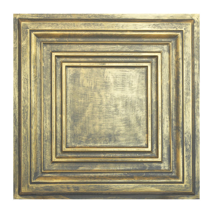 10Pcs Faux Metal Ceiling Tiles for Bars, Cafés, Lounges and Contemporary Interiors PL05