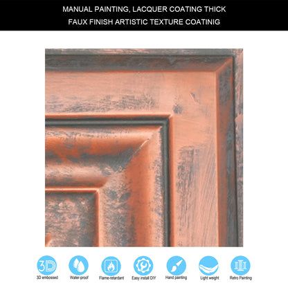 10Pcs Vintage Ceiling Tiles for Wine Cellars, Old-World Restaurants and Artistic Rooms PL05