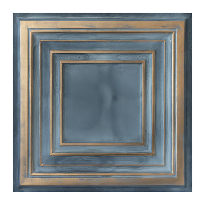 10Pcs Faux Metal Ceiling Tiles for Bars, Cafés, Lounges and Contemporary Interiors PL05