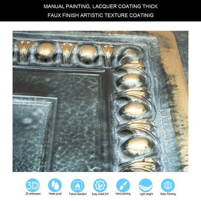 10Pcs 3D Decorative Ceiling Tiles for Trendy Restaurants, Bars and Creative Cafés PL06