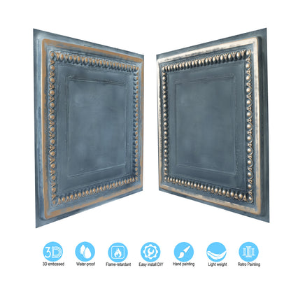 10Pcs 3D Decorative Ceiling Tiles for Trendy Restaurants, Bars and Creative Cafés PL06