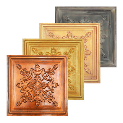 10Pcs Embossing Ceiling Tiles for Boutique Restaurants, Premium Lounges and Luxury Hotels PL07