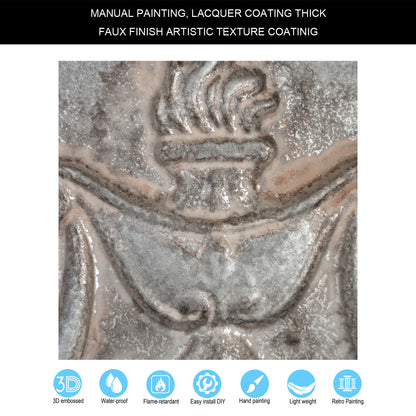 10PCS Faux Tin Ceiling Tiles for Modern Cafés, Dessert Shops and Charming Boutiques PL07