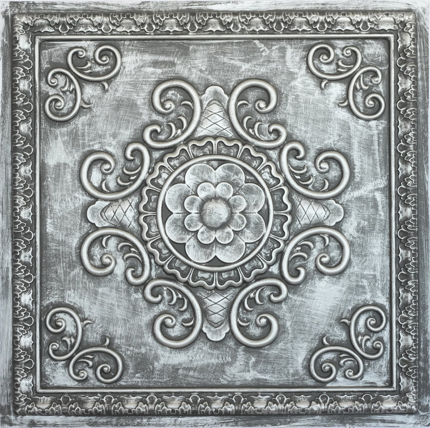 10Pcs Faux Metal Ceiling Tiles for Bars, Cafés, Lounges and Contemporary Interiors PL08