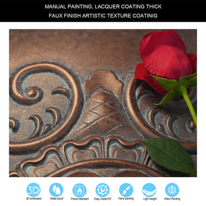 10Pcs PVC Ceiling Tiles for Salons, Spas, Massage Rooms and Comfortable Interiors PL08