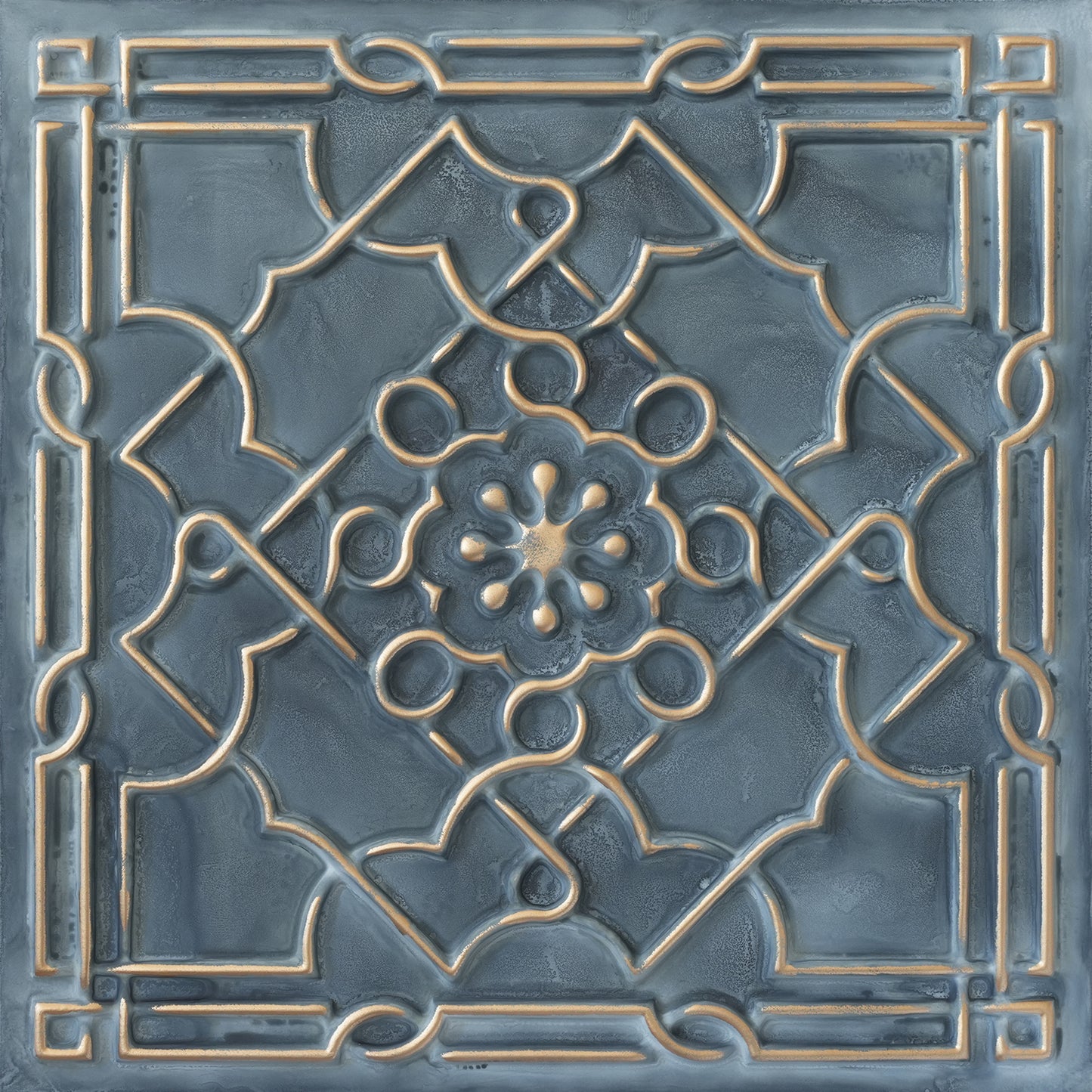 10Pcs 3D Faux Metal Ceiling Tiles for Stylish Bars, Clubs and Trendy Restaurants PL09