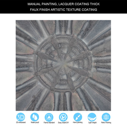 10Pcs  Vintage-Style Ceiling Tiles for Elegant Restaurants, Coffee Houses and Hospitality Spaces PL10