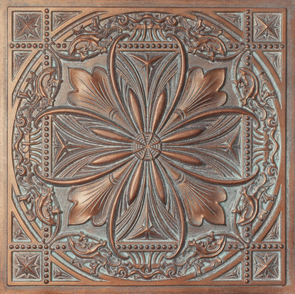 10Pcs 3D Faux Metal Ceiling Tiles for Stylish Bars, Clubs and Trendy Restaurants PL10