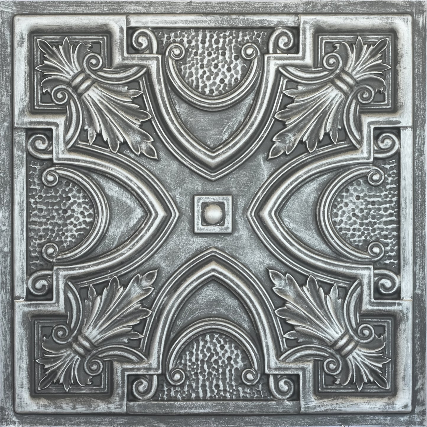 10tiles/lot Faux Tin Ceiling Tiles 3D Embossed Wall Panels for Restaurant PL11