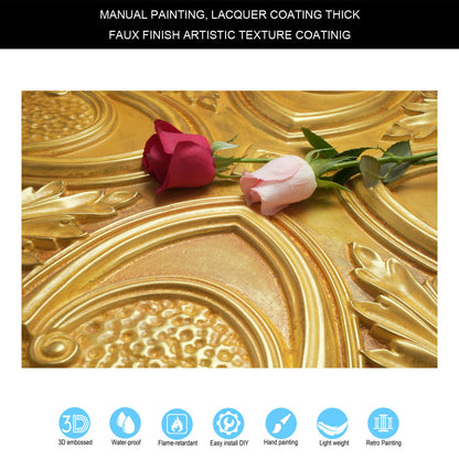 10tiles/lot Artistic Decorative PVC Panels for Dessert Shops, Flower Stores and Exhibitions PL11