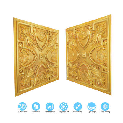 10tiles/lot Artistic Decorative PVC Panels for Dessert Shops, Flower Stores and Exhibitions PL11