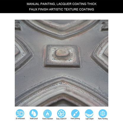 10tiles/lot Artistic Decorative PVC Panels for Dessert Shops, Flower Stores and Exhibitions PL11