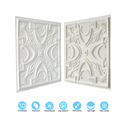 10tiles/lot Artistic Decorative PVC Panels for Dessert Shops, Flower Stores and Exhibitions PL11