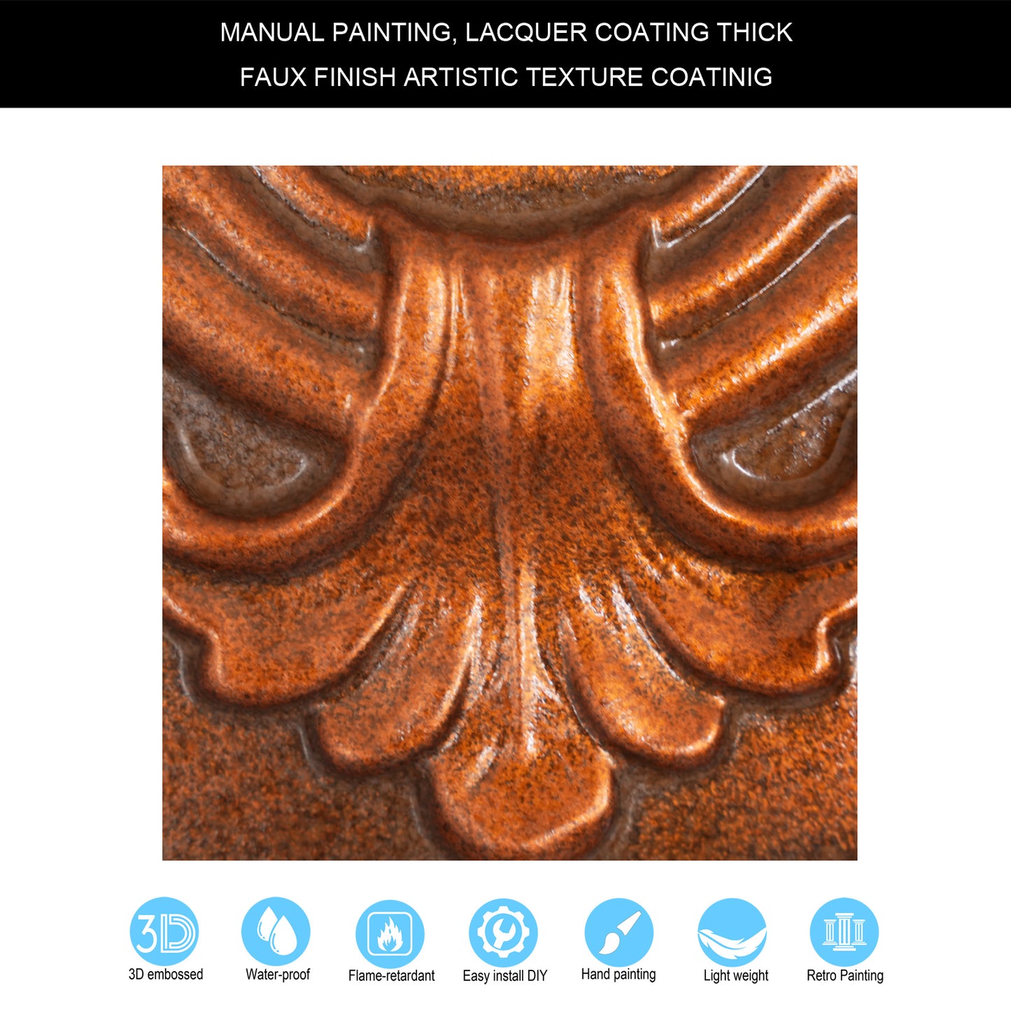 10tiles/lot Stylish Faux Tin Ceiling Tiles for Restaurants, Cafés, Hotels and Luxury Interiors PL15