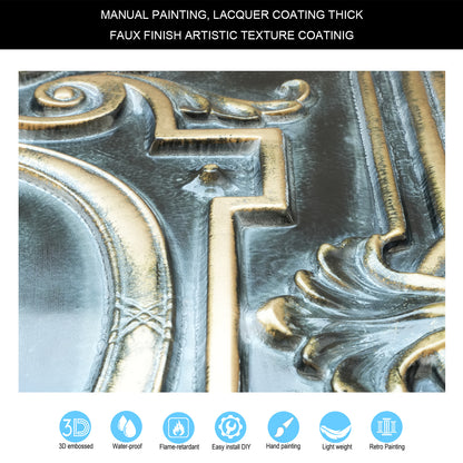 10tiles/lot Vintage Ceiling Panels for Guesthouses, Heritage Hotels and Classic Interior Styles PL15