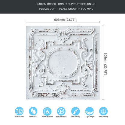 10tiles/lot 3D Ceiling Tiles for Modern Bedrooms, Kitchens, Cafés and Creative Interior Spaces PL15
