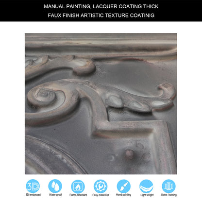 10tiles/lot Vintage Ceiling Panels for Guesthouses, Heritage Hotels and Classic Interior Styles PL15