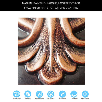 10tiles/lot Antique Tin Ceiling Tiles for Vintage Restaurants, Guesthouses and Elegant Hotel Suites PL15