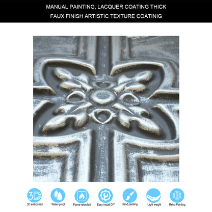 10tiles/lot Artistic Ceiling Tiles for Libraries, Museums, Craft Studios and Cultural Interiors PL16