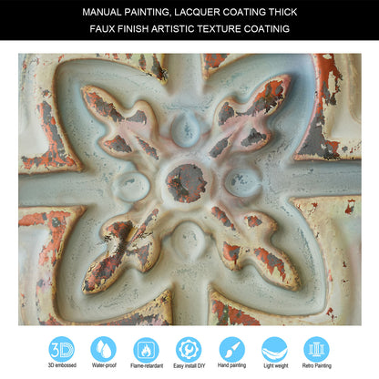 10tiles/lot Glue-Up Ceiling Tiles for Kitchen Renovations, Coffee Shops and Light-Luxury Spaces PL16