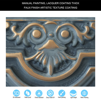 10tiles/lot Artistic Ceiling Tiles for Libraries, Museums, Craft Studios and Cultural Interiors PL16