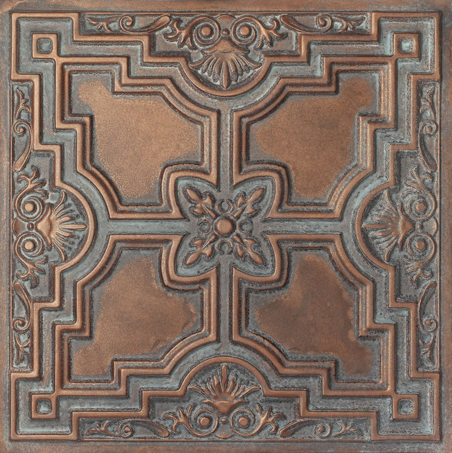 10tiles/lot Aged Ceiling Tiles for Rustic Coffee Shops, Wine Cellars and Retro-Style Spaces PL16