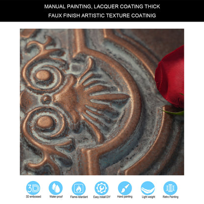 10tiles/lot Aged Ceiling Tiles for Rustic Coffee Shops, Wine Cellars and Retro-Style Spaces PL16