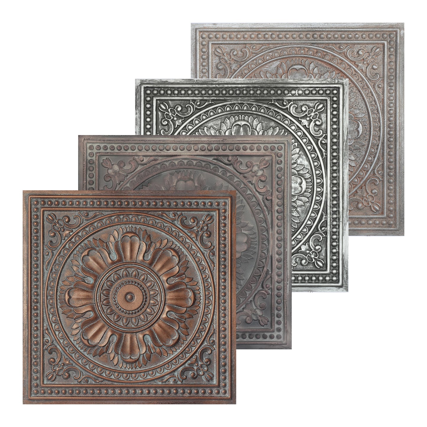 10tiles/lot Artistic Ceiling Tiles for Libraries, Museums, Craft Studios and Cultural Interiors PL17