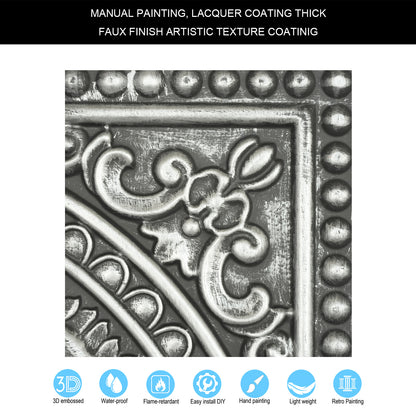 10tiles/lot Artistic Ceiling Tiles for Libraries, Museums, Craft Studios and Cultural Interiors PL17