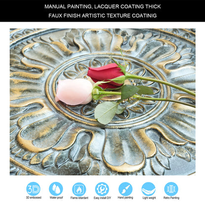 10tiles/lot Drop-In Ceiling Tiles for Office Buildings, Meeting Rooms and Commercial Halls PL17