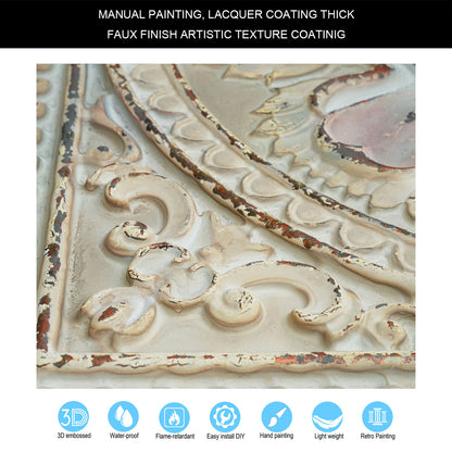 10tiles/lot Decorative Ceiling Tiles for Luxury Hotels, Villas, Salons and High-End Interiors PL17