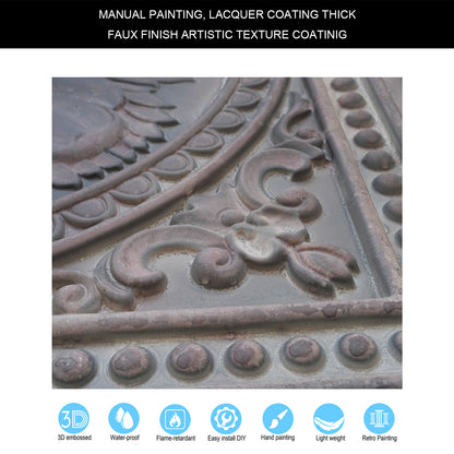 10tiles/lot Artistic Ceiling Tiles for Libraries, Museums, Craft Studios and Cultural Interiors PL17