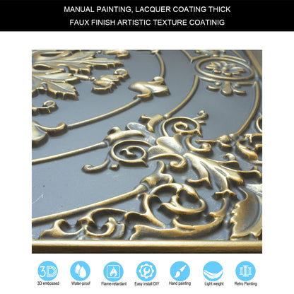 10tiles/lot Village-Style Ceiling Tiles for Country Restaurants, Coffee Shops and Charming Inns PL18