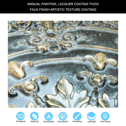 10tiles/lot Village-Style Ceiling Tiles for Country Restaurants, Coffee Shops and Charming Inns PL18