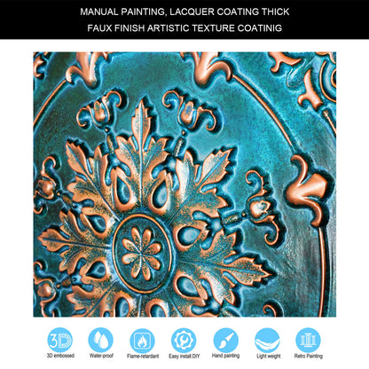 10tiles/lot Village-Style Ceiling Tiles for Country Restaurants, Coffee Shops and Charming Inns PL18