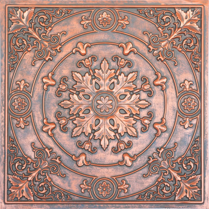 10tiles/lot Faux Tin Ceiling Panels for High-End Restaurants, Coffee Bars and Luxury Apartments PL18