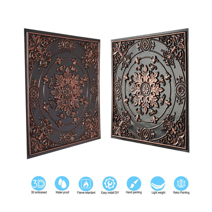 10tiles/lot 3D Decorative Ceiling Tiles for Trendy Restaurants, Bars and Creative Cafés PL18