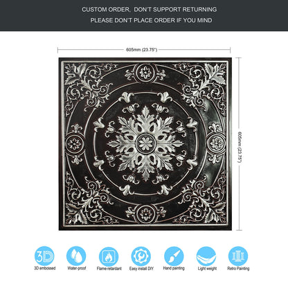 10tiles/lot 3D Decorative Ceiling Tiles for Trendy Restaurants, Bars and Creative Cafés PL18