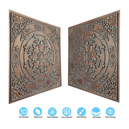 10tiles/lot 3D Decorative Ceiling Tiles for Trendy Restaurants, Bars and Creative Cafés PL18