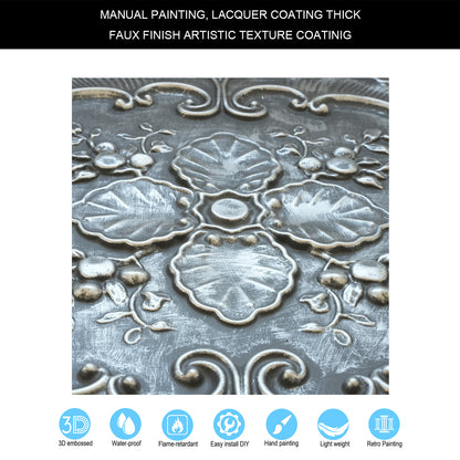 10tiles/lot Vintage-Style Ceiling Tiles for Elegant Restaurants, Coffee Houses and Hospitality Spaces PL19