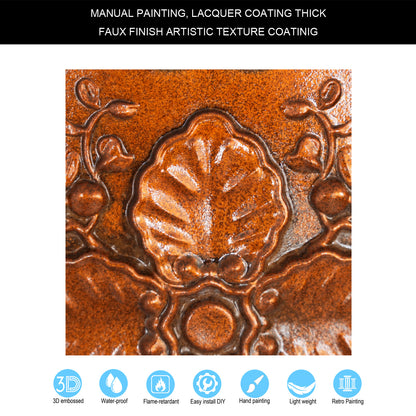 10tiles/lot Tin Ceiling Tiles for Book Cafés, Literary Stores and Creative Cultural Spaces PL19